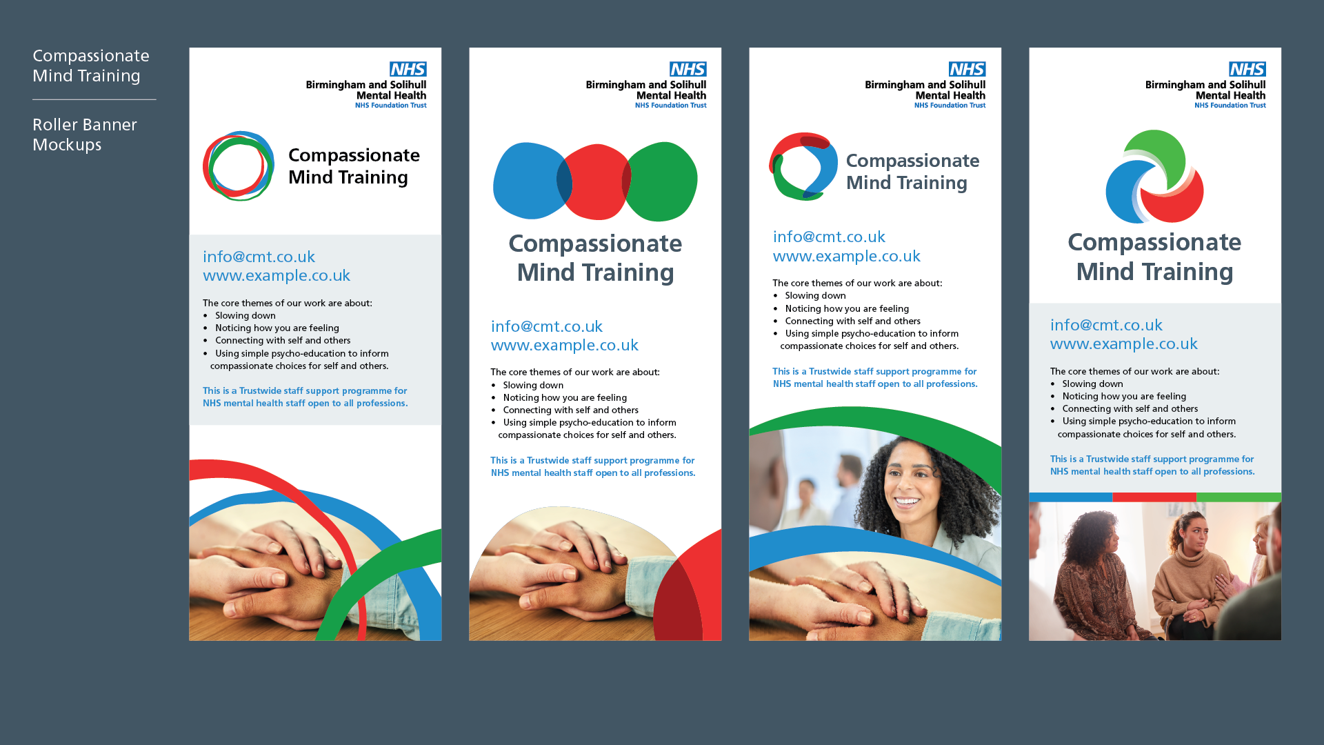 Compassionate Mind Training - Roller Banner Mockups